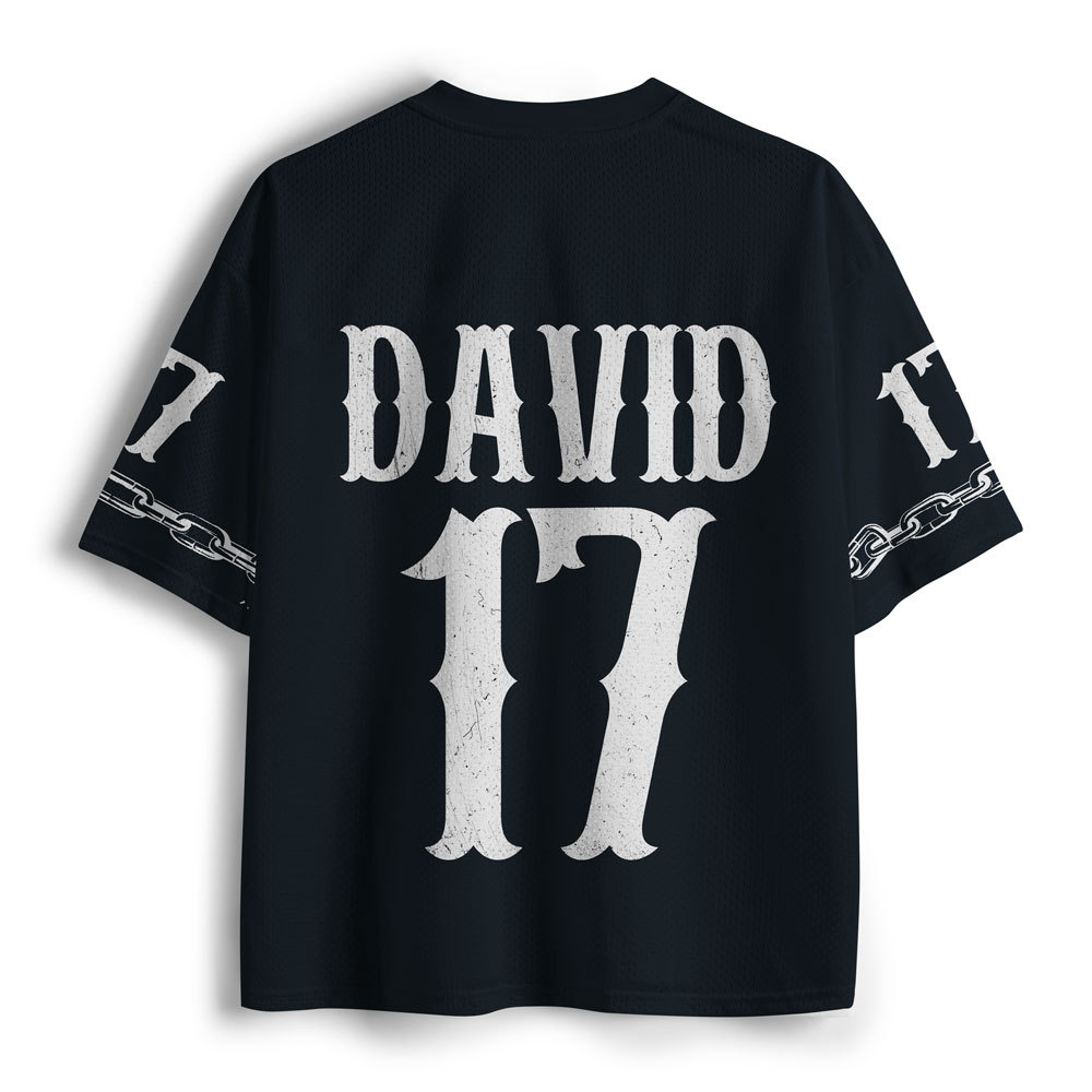 Faith Over Fear Christian Mesh Jersey