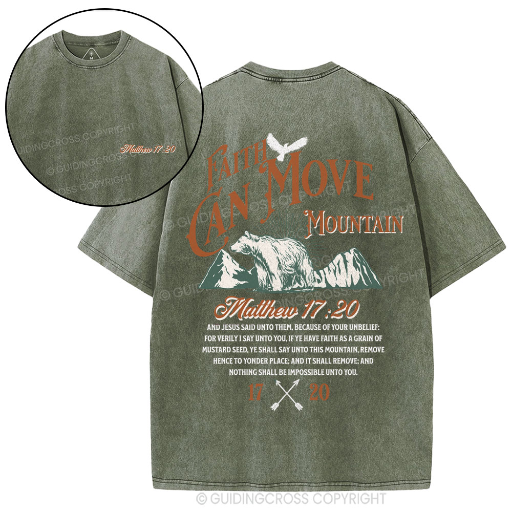 New-Sample Christian Washed T-Shirt Sale - GuidingCross