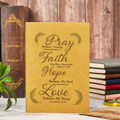 Faith Can Move Mountains Christian Notebooks