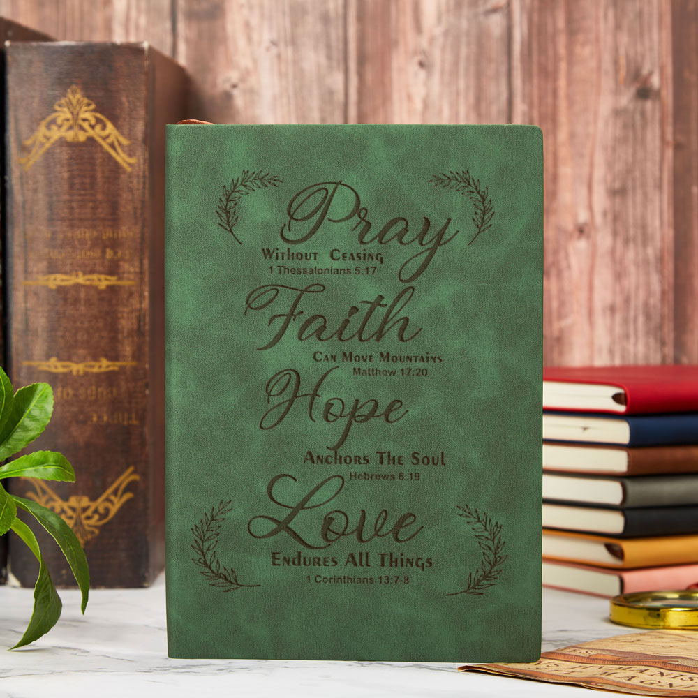 Faith Can Move Mountains Christian Notebooks
