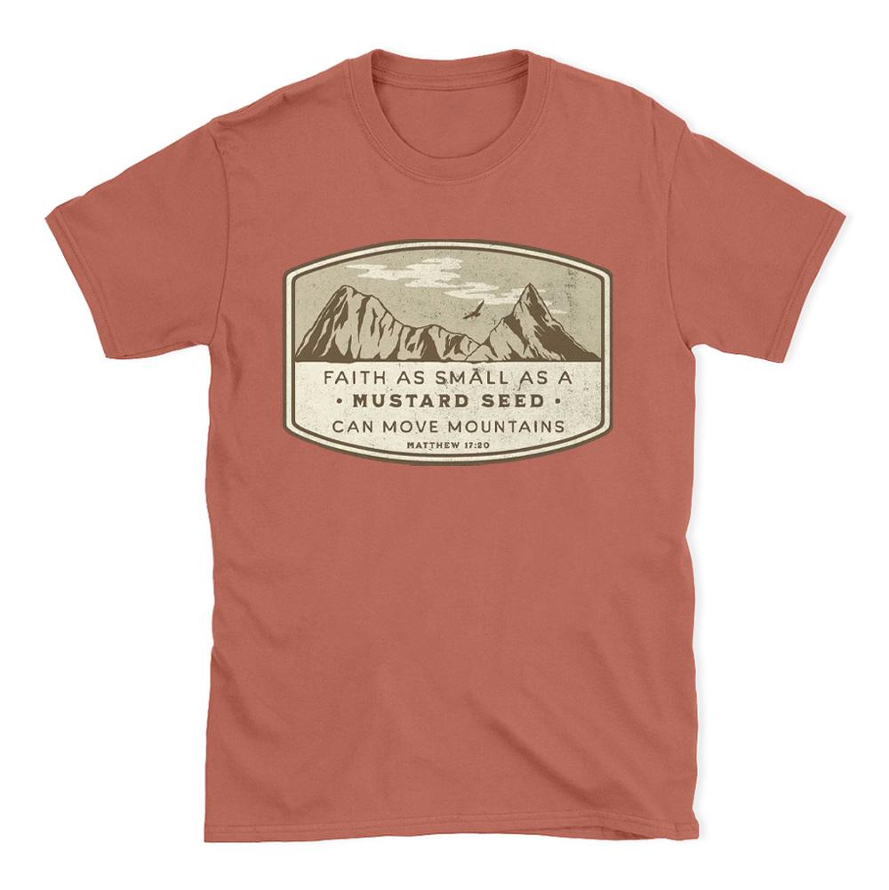 Faith Can Move Mountains Christian T-Shirt