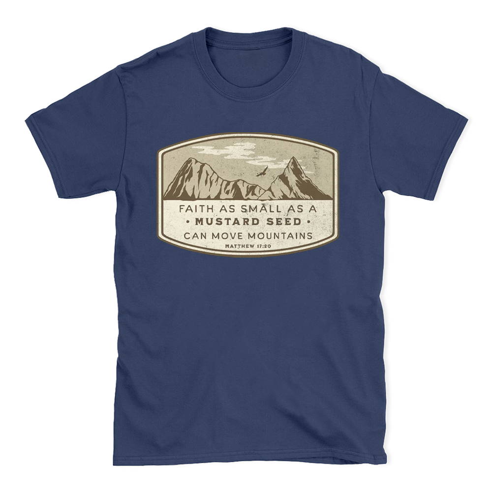 Faith Can Move Mountains Christian T-Shirt