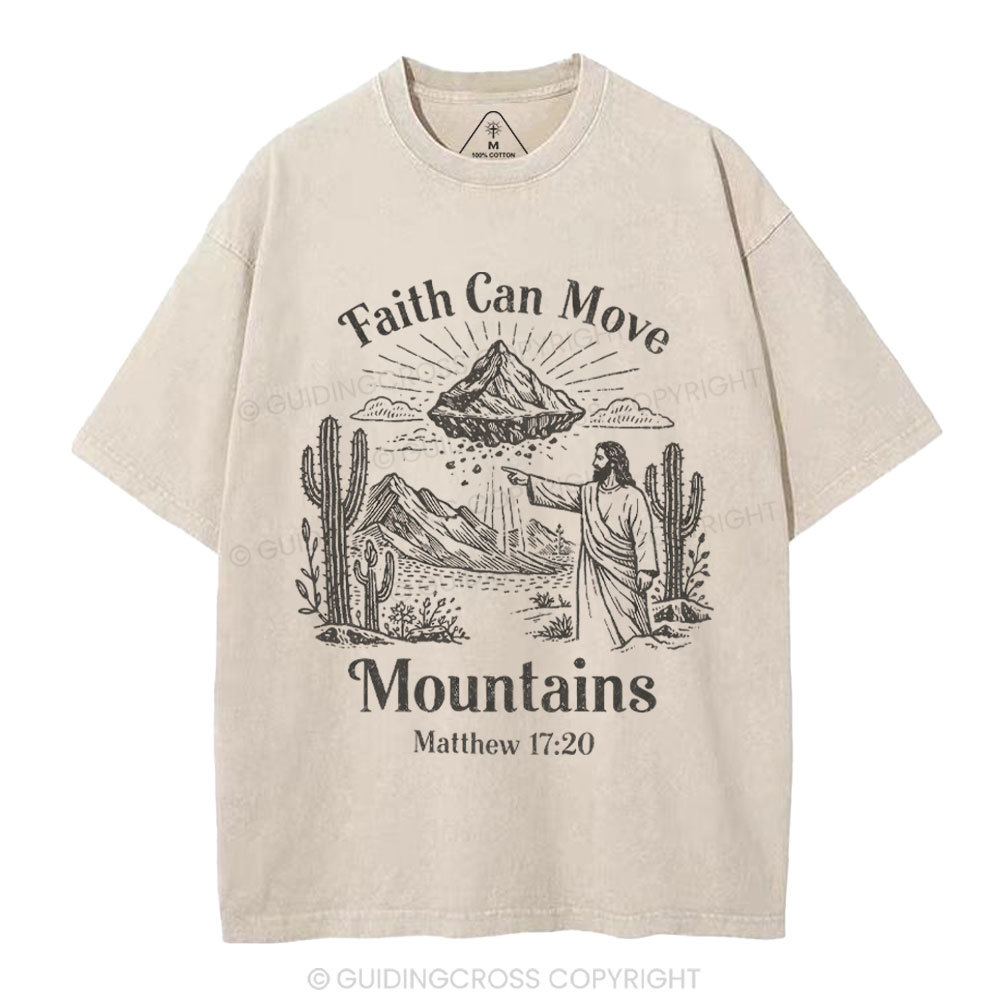 New-Sample Christian Washed T-Shirt Sale - GuidingCross