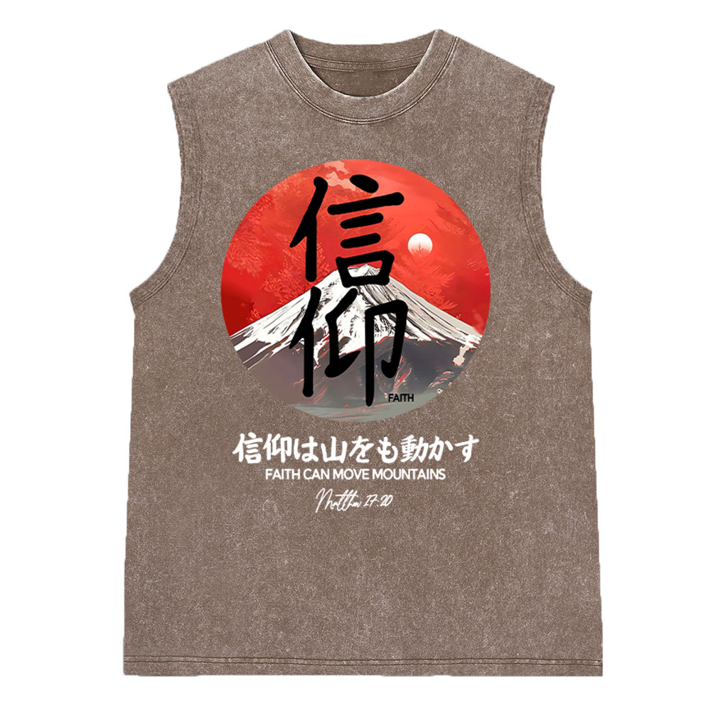 He Is The Way Vintage Washed Christian Sleeveless Tee Sale - GuidingCross