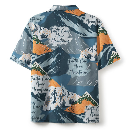 Faith Can Move Mountian Christian Hawaiian Shirt 