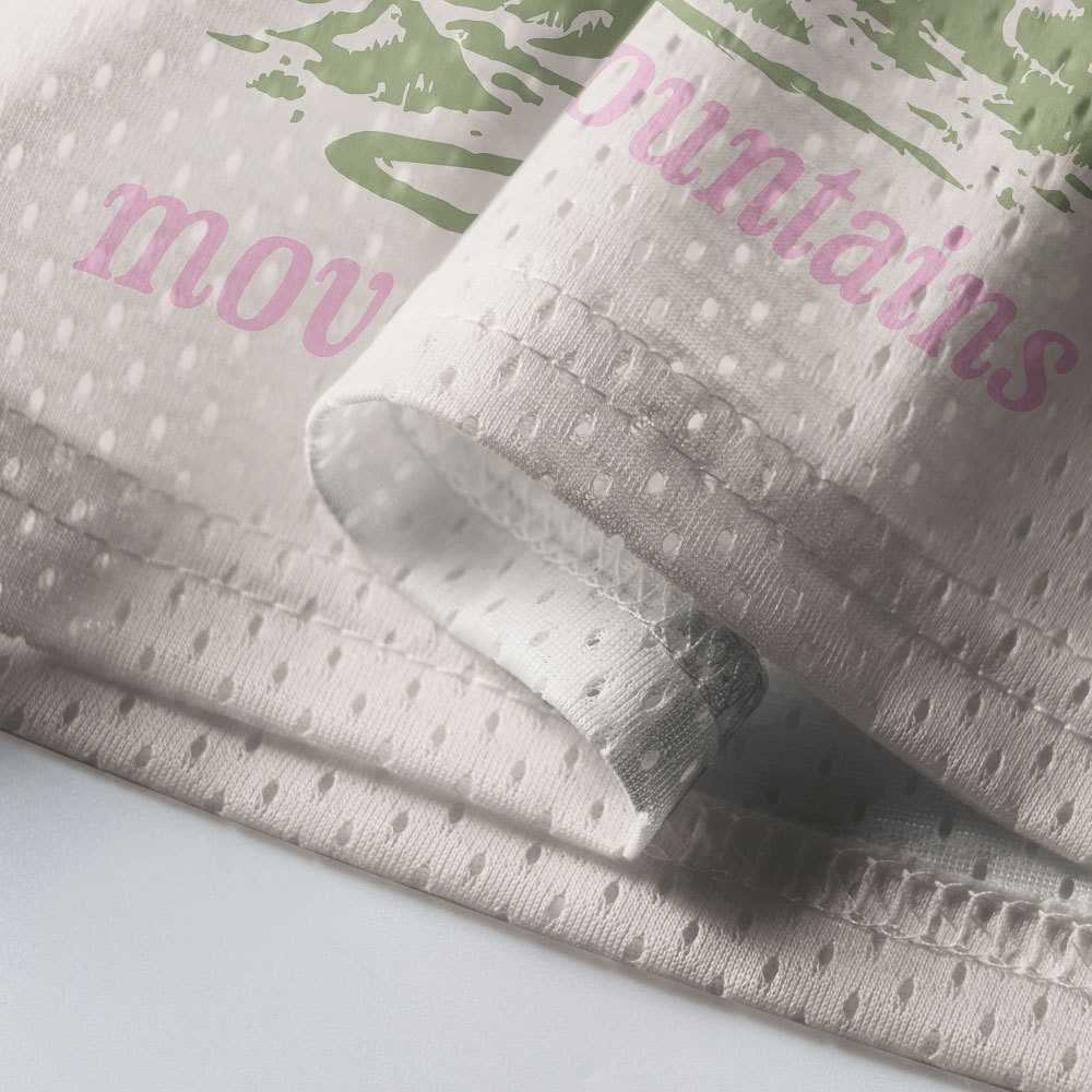 Faith Can Move Mountians Christian Mesh Jersey