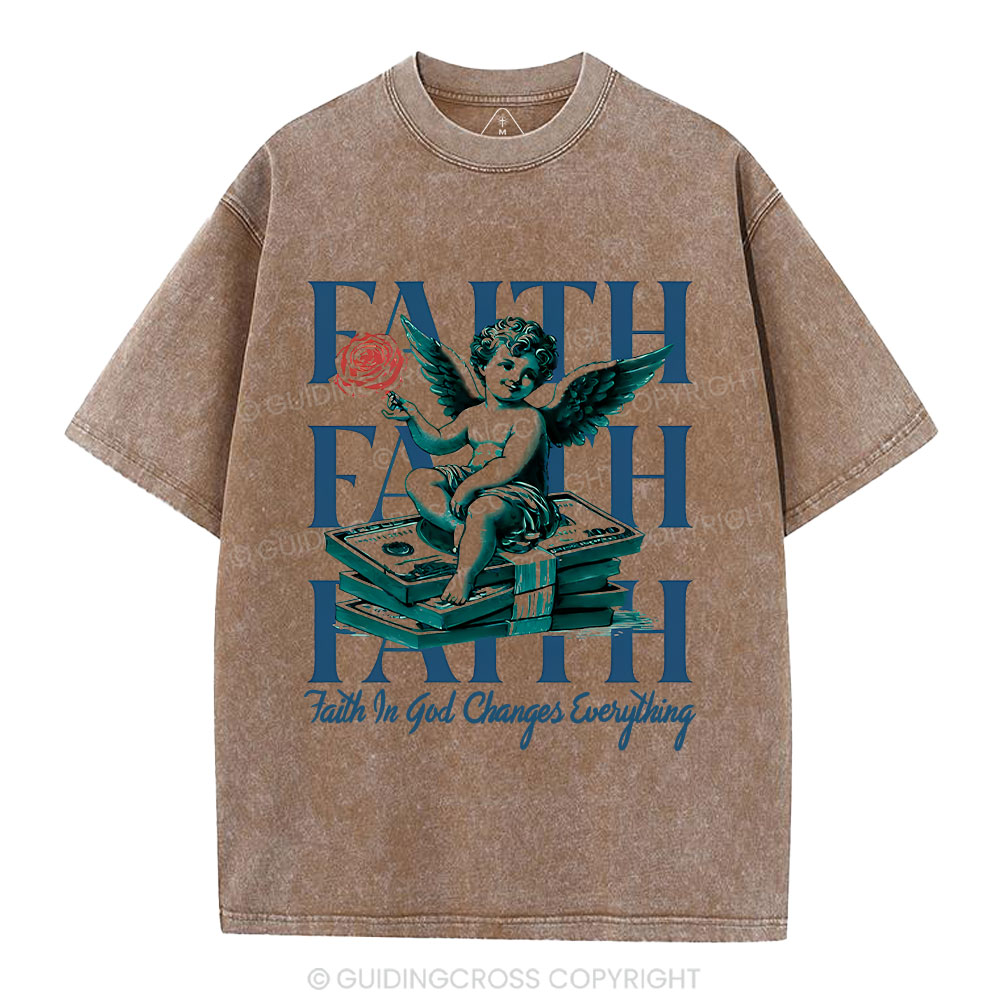 Faith Chrisitan Washed T-Shirt
