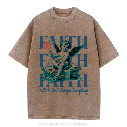 Faith Chrisitan Washed T-Shirt