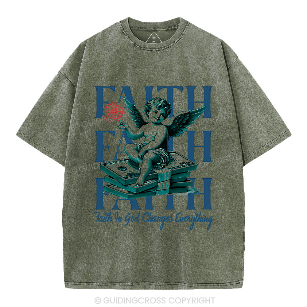 Faith Chrisitan Washed T-Shirt