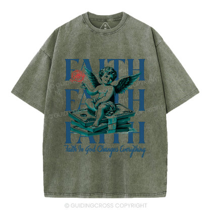 Faith Chrisitan Washed T-Shirt