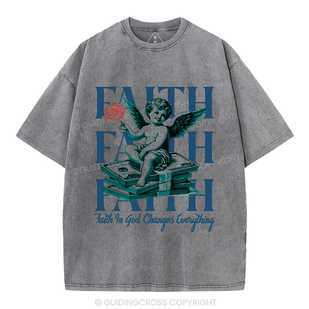 Faith Chrisitan Washed T-Shirt