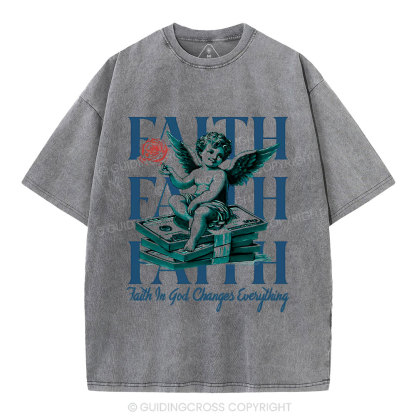 Faith Chrisitan Washed T-Shirt