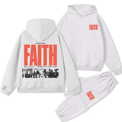 Faith Christian Premium Fleece Hoodie Set