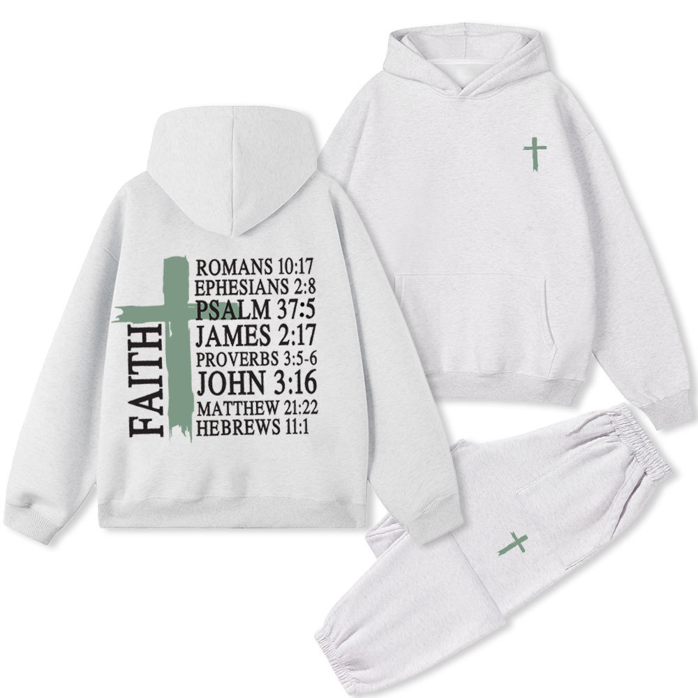 Faith Christian Premium Fleece Hoodie Set