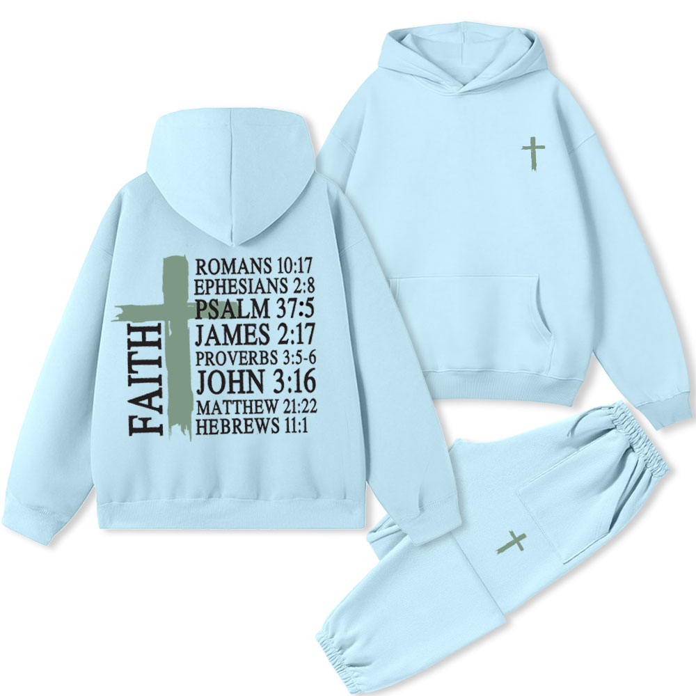 Faith Christian Premium Fleece Hoodie Set