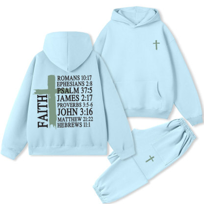 Faith Christian Premium Fleece Hoodie Set