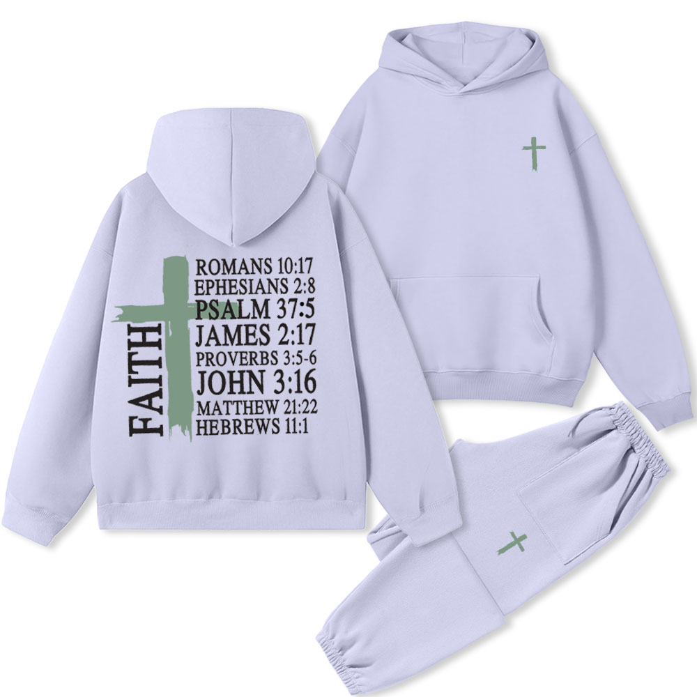 Faith Christian Premium Fleece Hoodie Set
