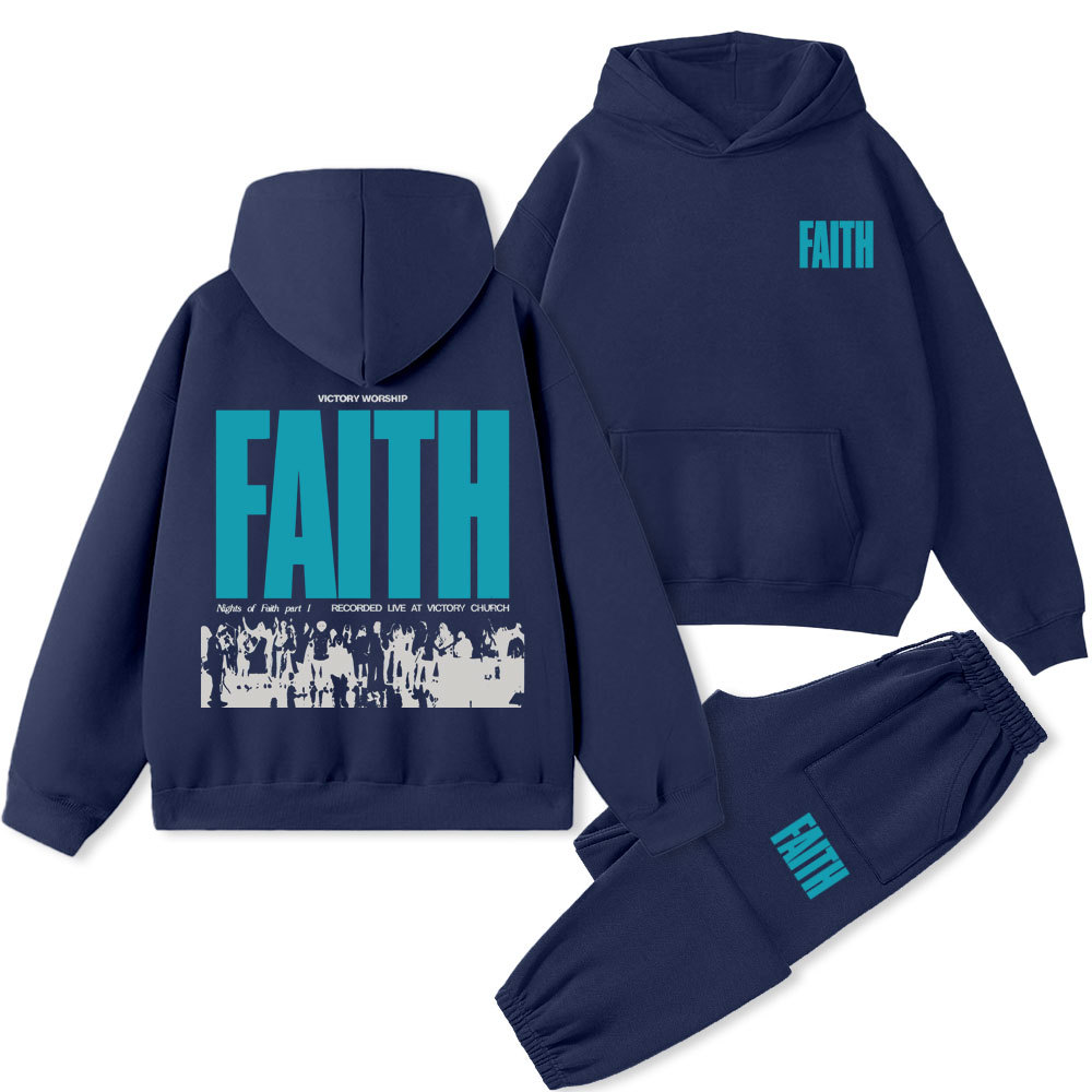 Faith Christian Premium Fleece Hoodie Set