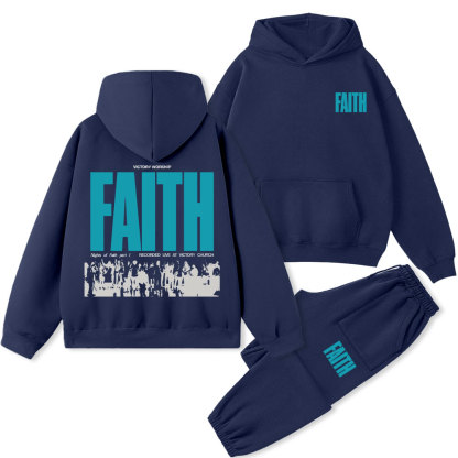 Faith Christian Premium Fleece Hoodie Set