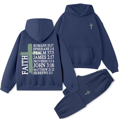 Faith Christian Premium Fleece Hoodie Set