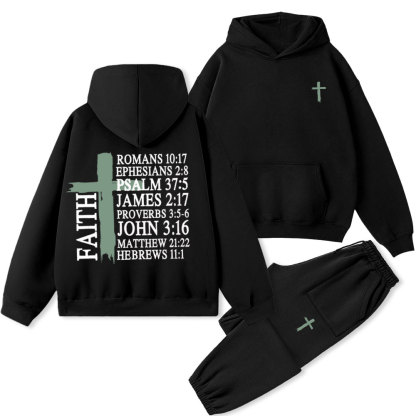 Faith Christian Premium Fleece Hoodie Set