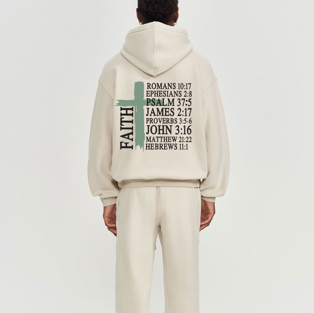 Faith Christian Premium Fleece Hoodie Set