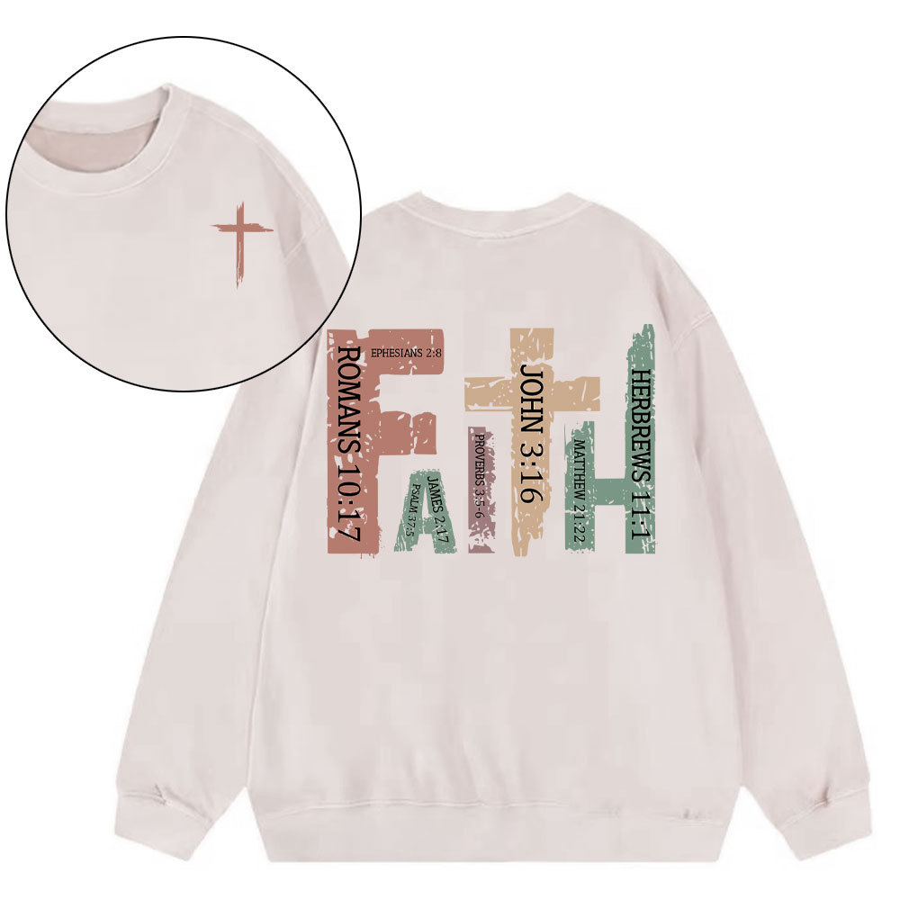 Faith Christian Washed Sweatshirt