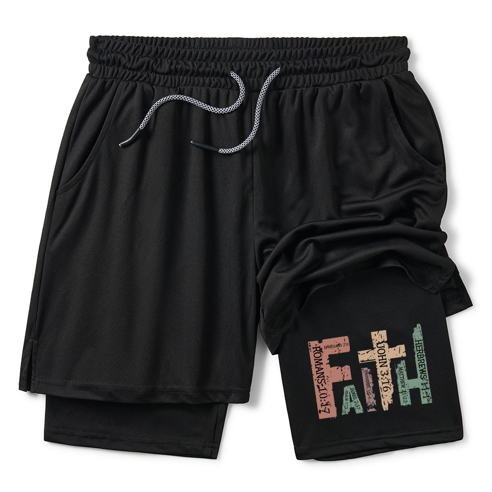 Faith Christian Performance Shorts