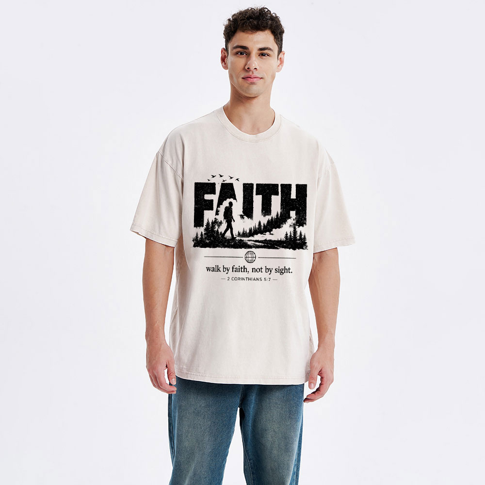 Faith Christian Washed T-Shirt