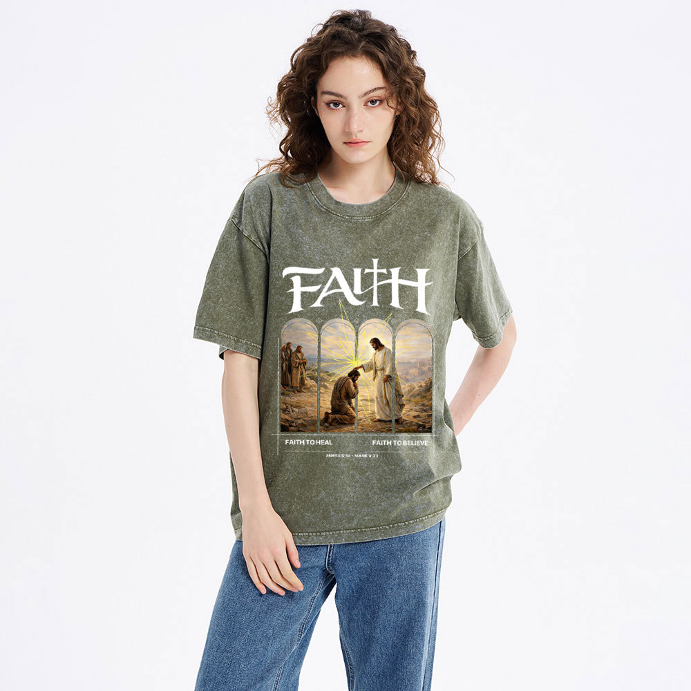 Faith Christian Washed T-Shirt