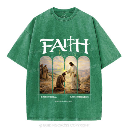 Faith Christian Washed T-Shirt