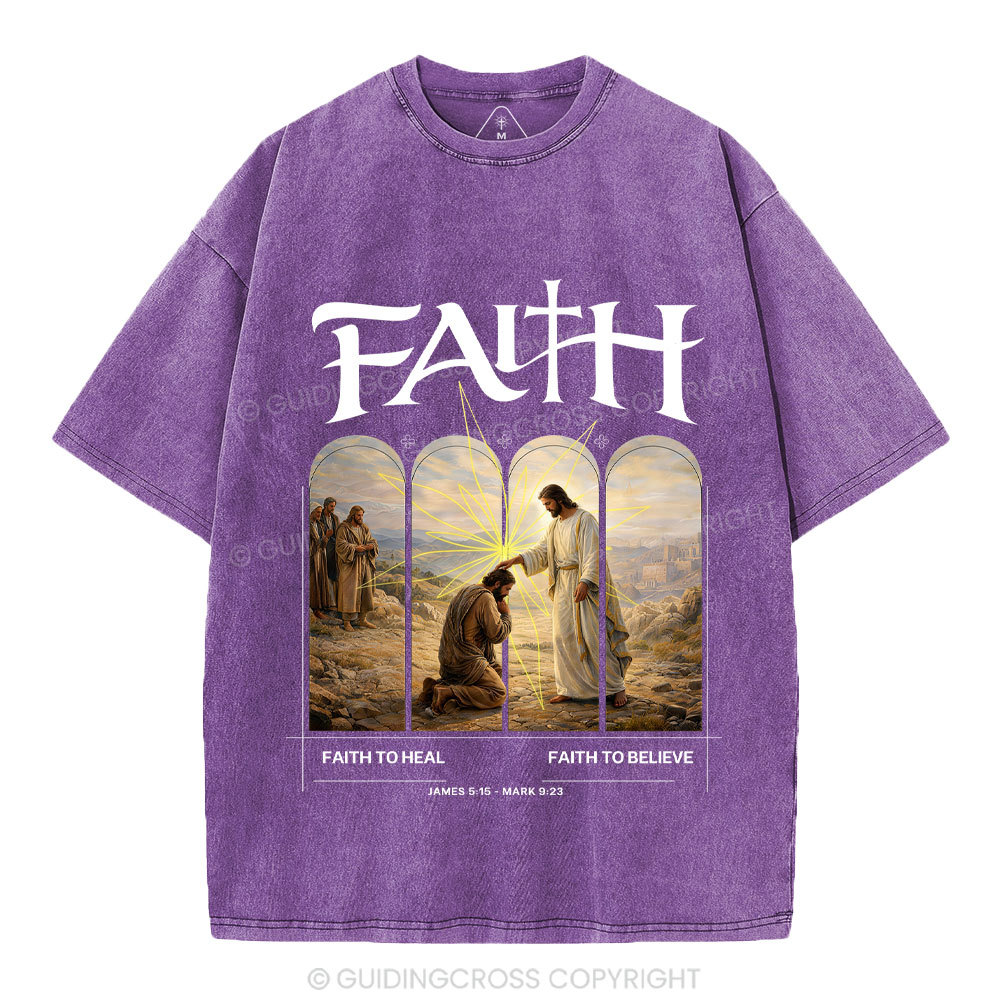 Faith Christian Washed T-Shirt