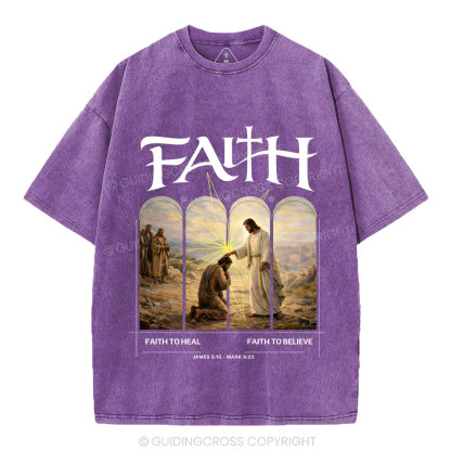 Faith Christian Washed T-Shirt