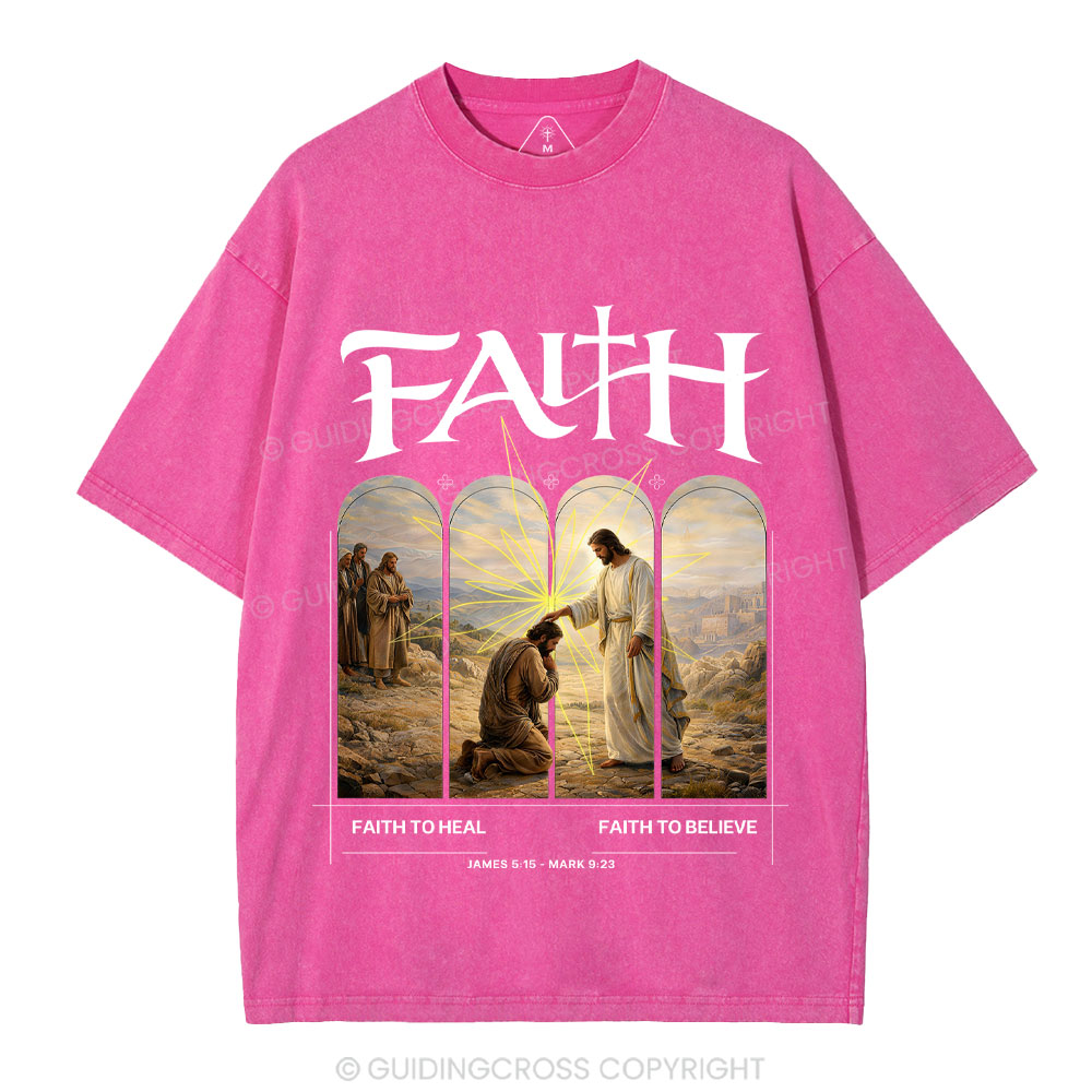 Faith Christian Washed T-Shirt