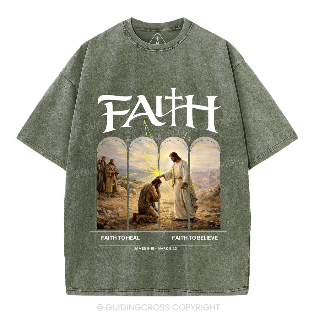 Faith Christian Washed T-Shirt