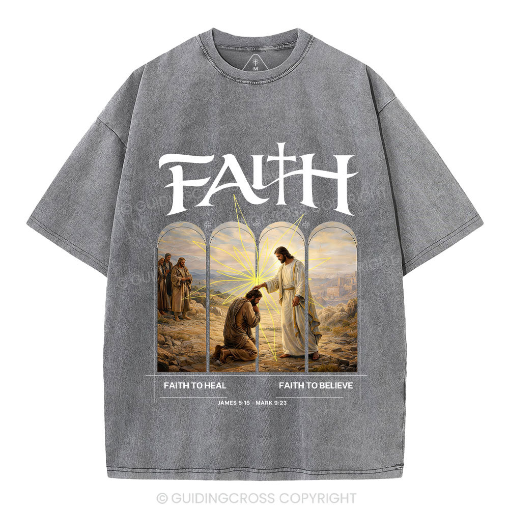 Faith Christian Washed T-Shirt