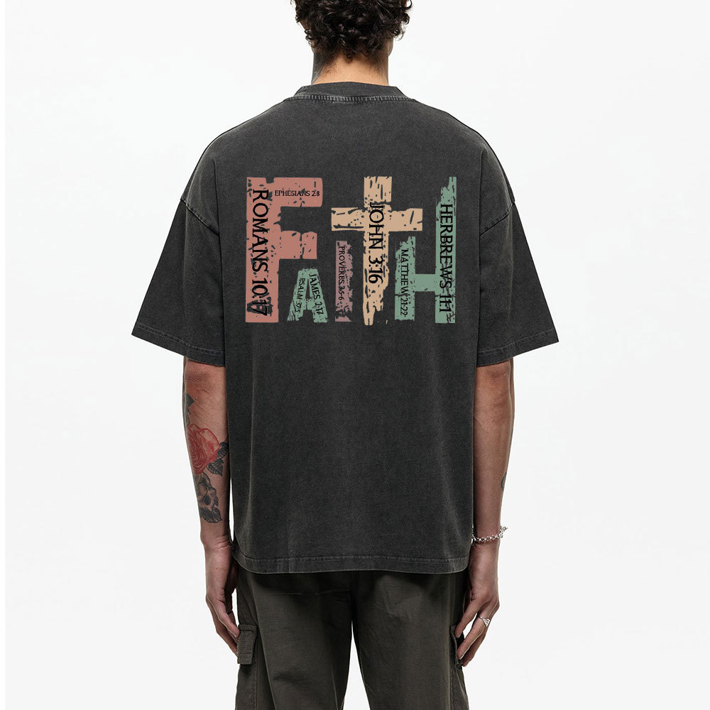 Faith Christian Washed T-Shirt