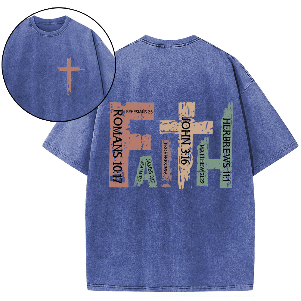 Faith Christian Washed T-Shirt