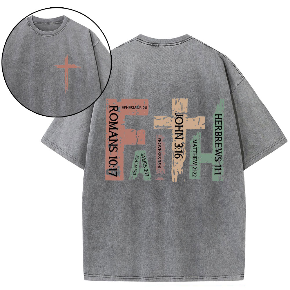 Put On The Whole Armor Of God Christian Washed T-Shirt Sale - GuidingCross