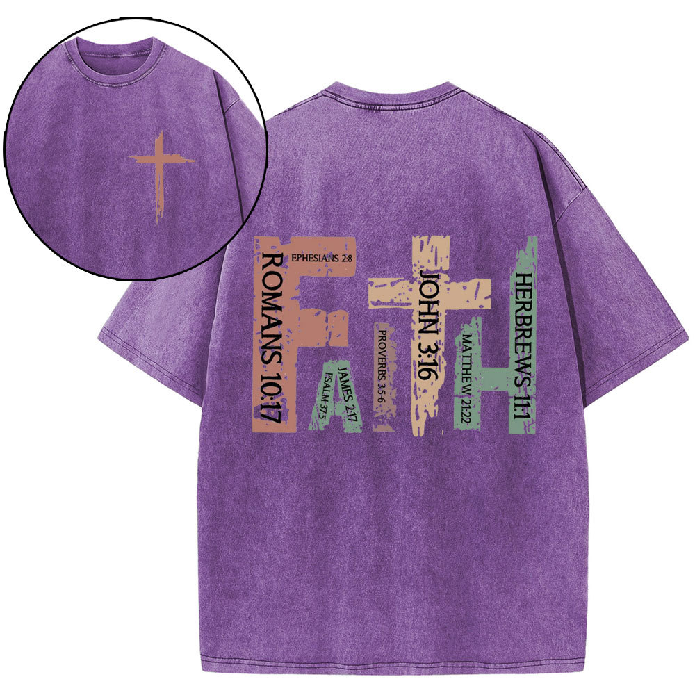 Faith Christian Washed T-Shirt