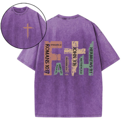 Faith Christian Washed T-Shirt