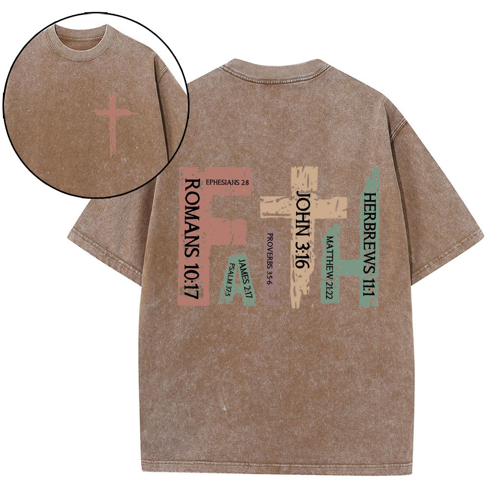 Faith Christian Washed T-Shirt