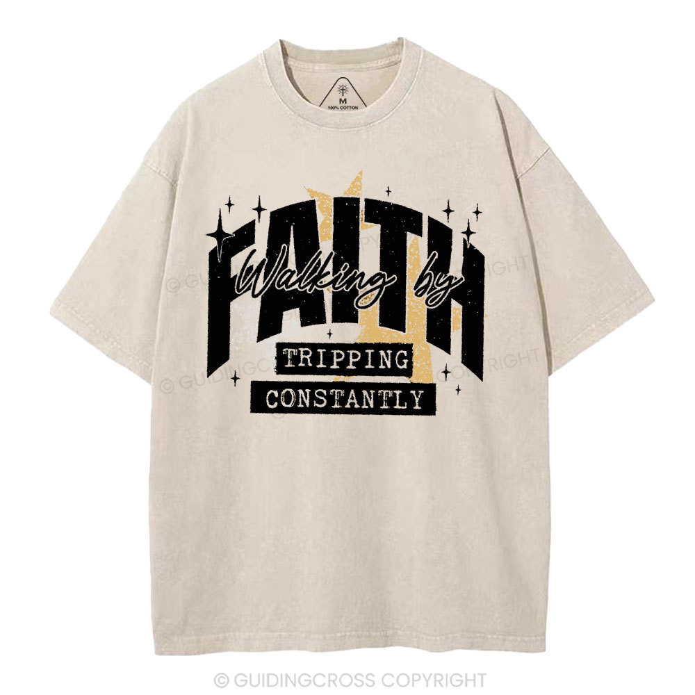 New-Sample Christian Washed T-Shirt Sale - GuidingCross
