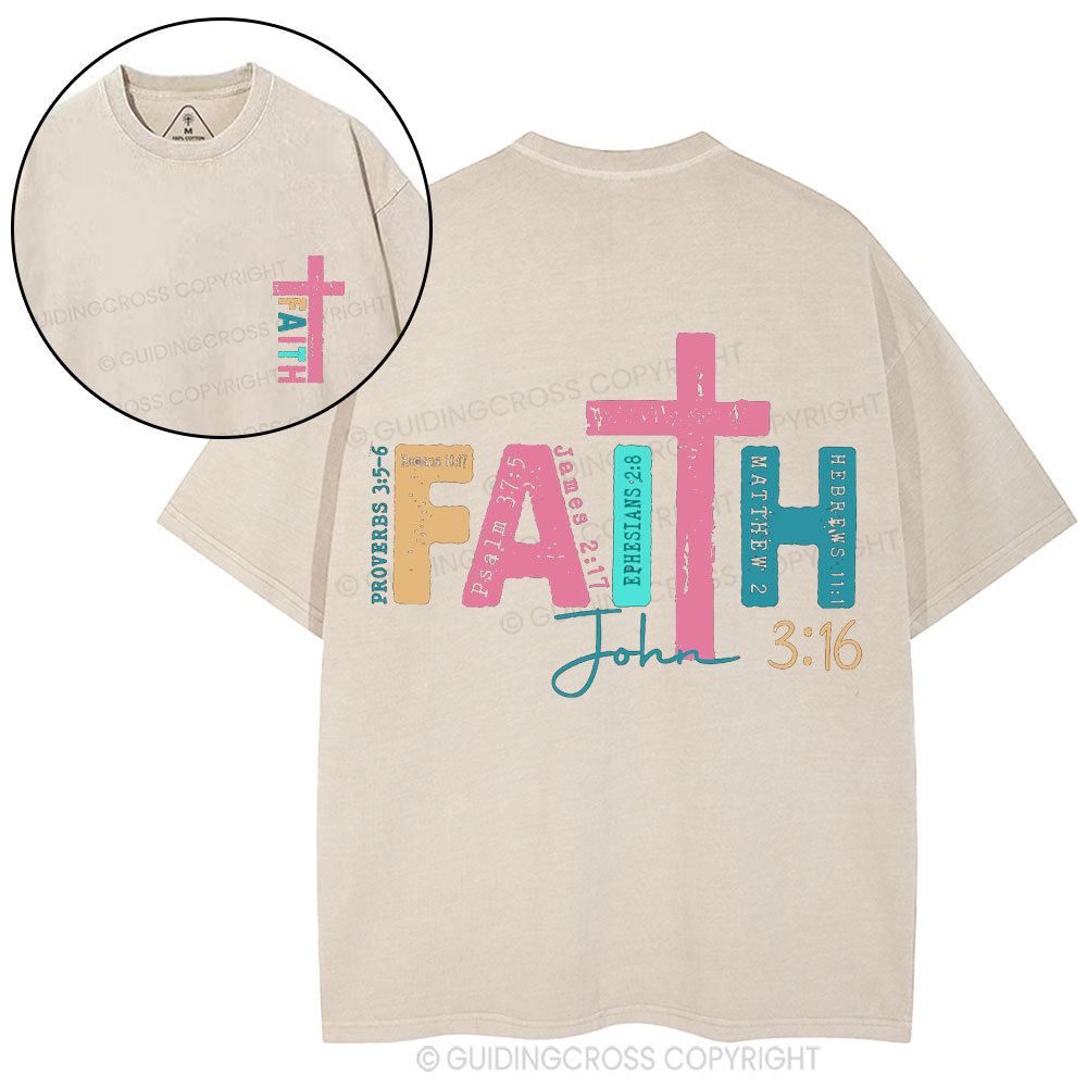 Faith Christian Washed T-Shirt