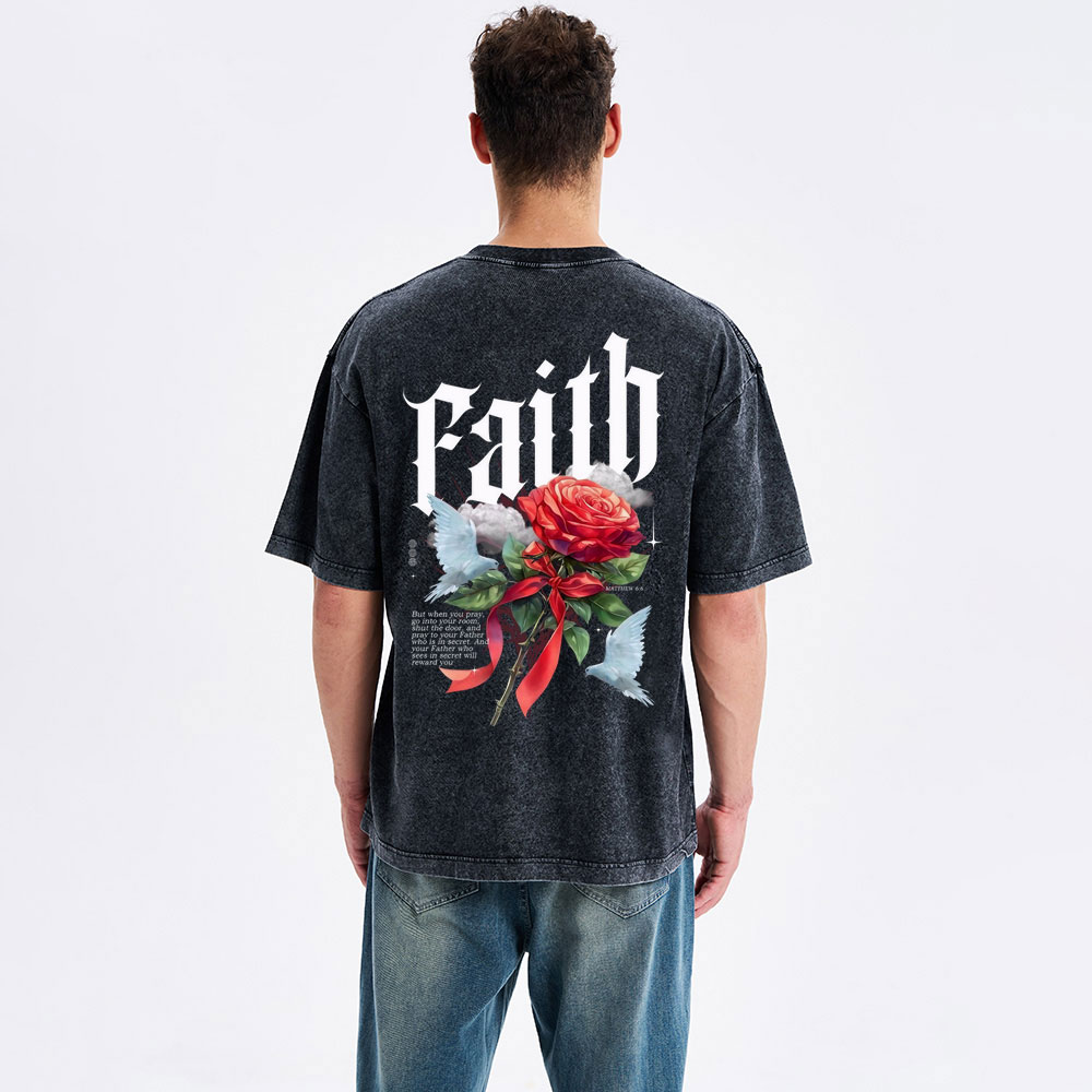 Faith Christian Washed T-Shirt
