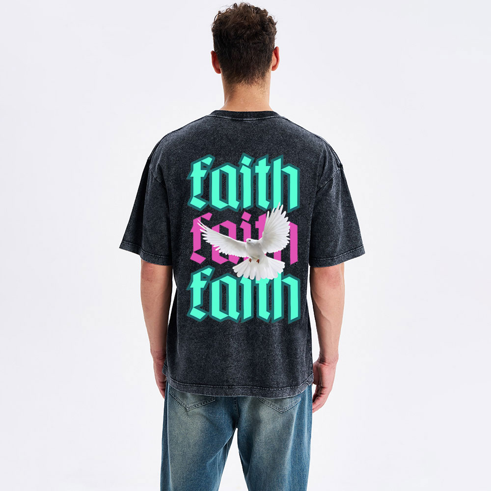Faith Christian Washed T-Shirt