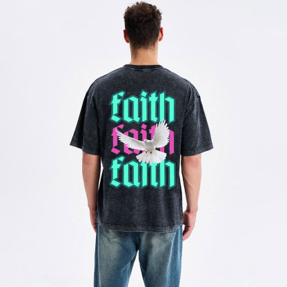 Faith Christian Washed T-Shirt