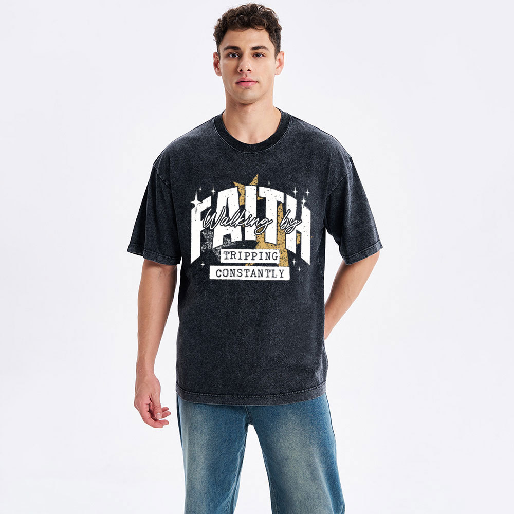 Faith Christian Washed T-Shirt