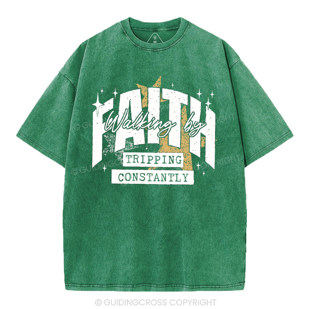 Faith Christian Washed T-Shirt