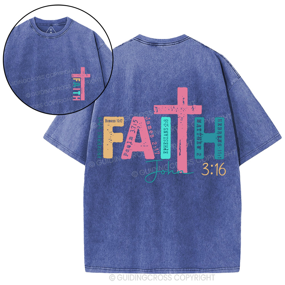 Faith Christian Washed T-Shirt